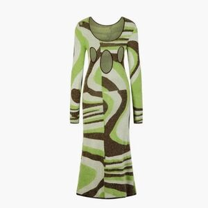 NWT Anthropologie House of Sunny Land cruise Hockney  Midi Dress
